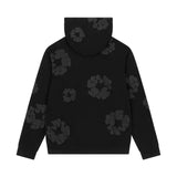 Hoodie Denim Tears basic en negro v2
