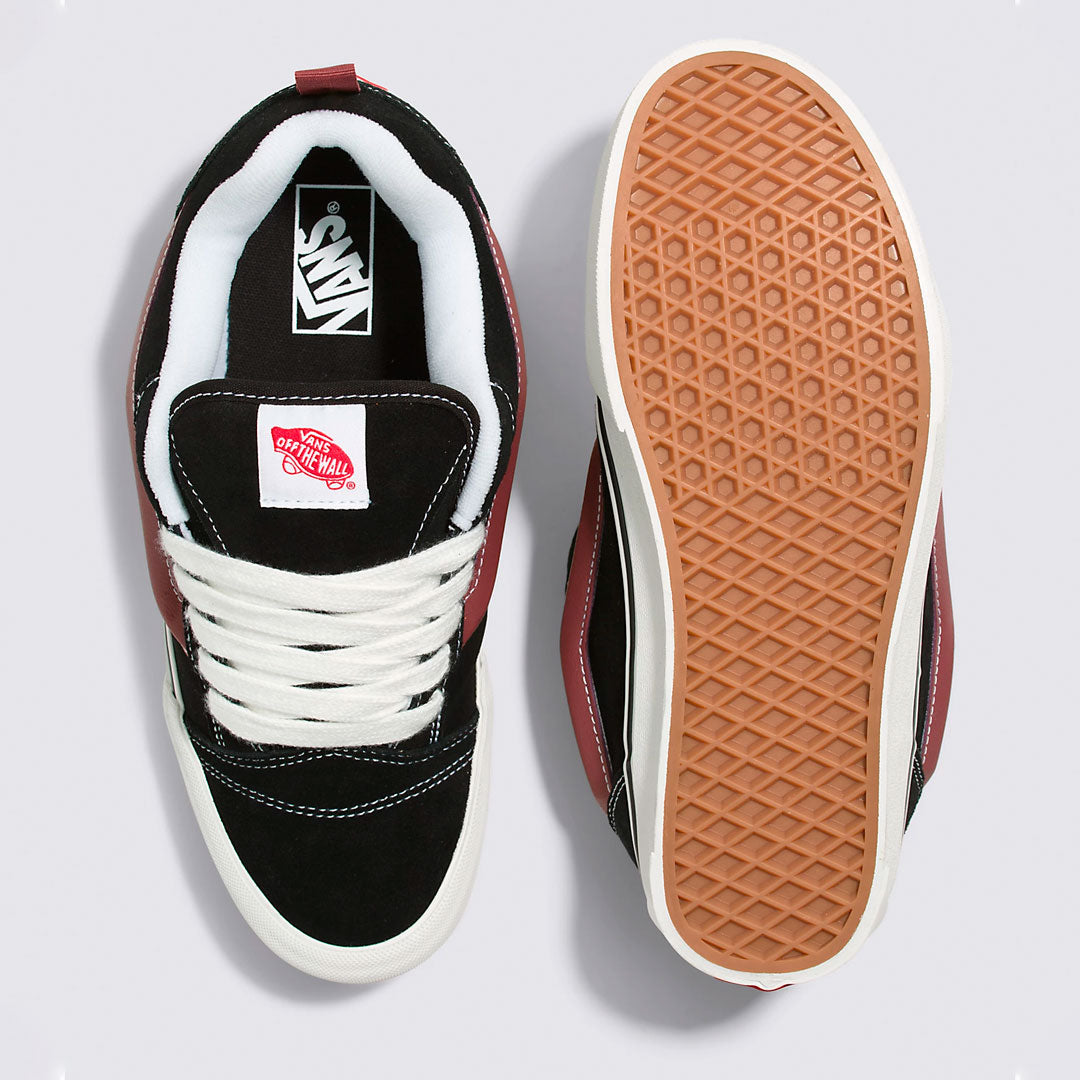VANS Knu Skool - Black/Port