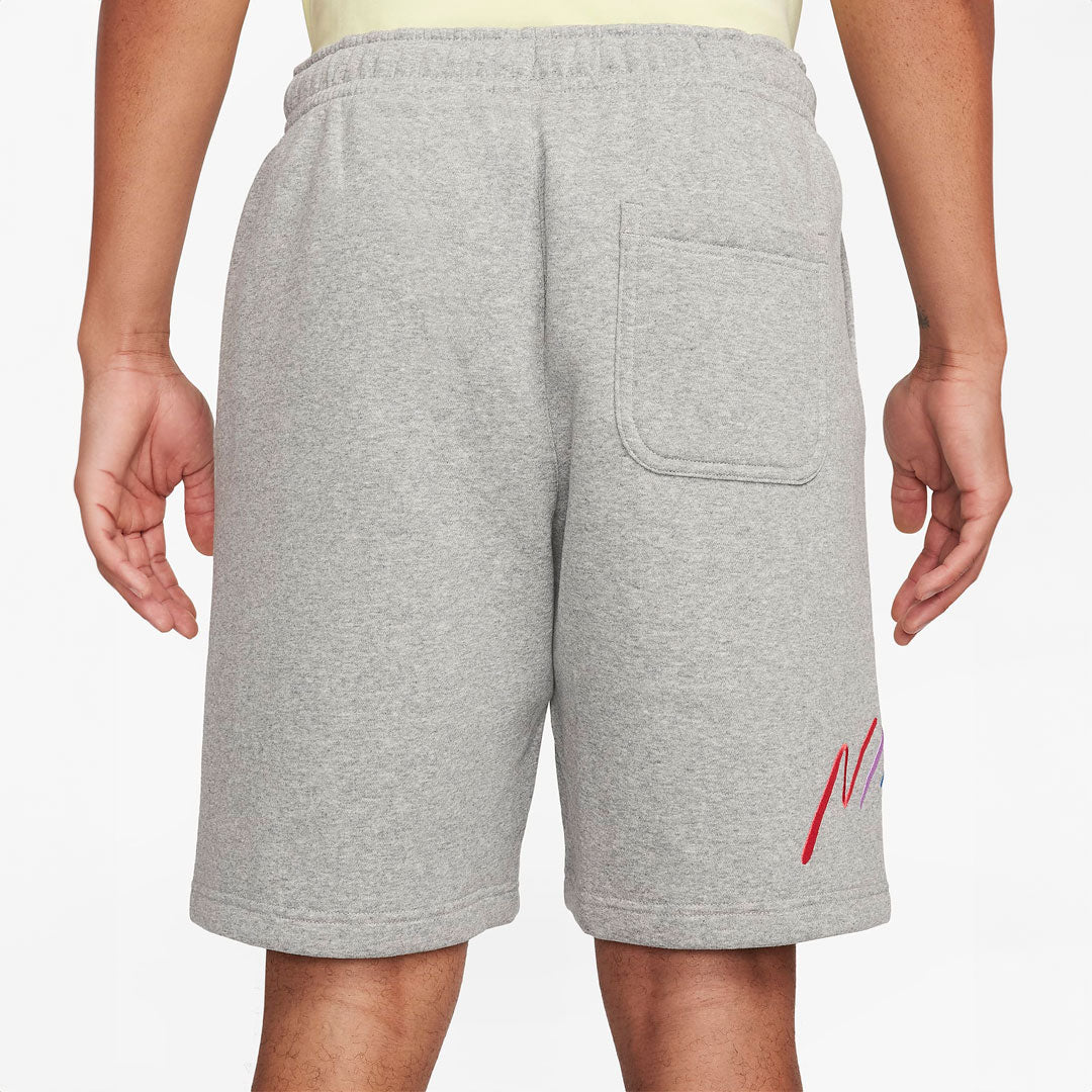 Short Nike embroidery en gris