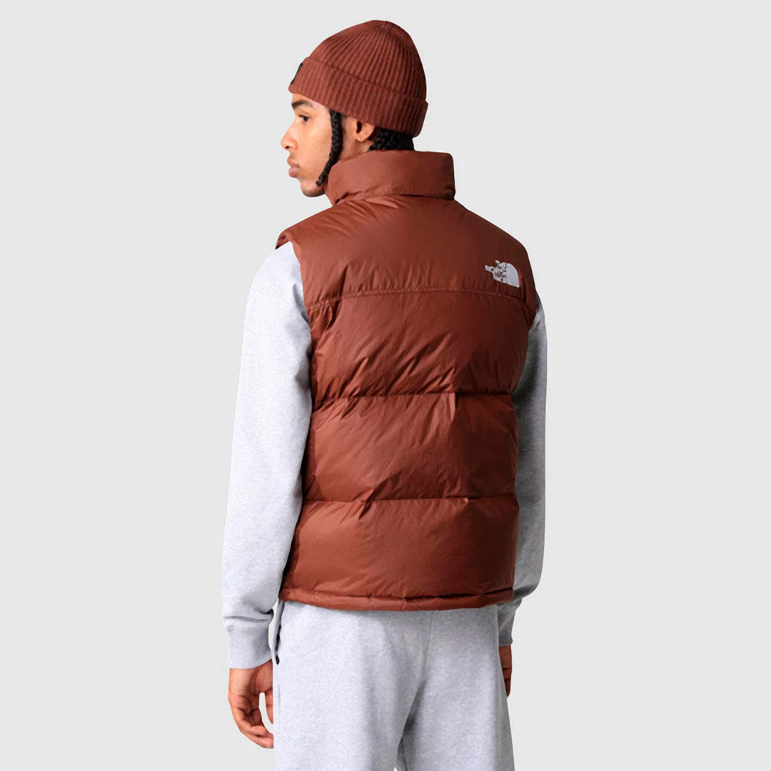 Chaleco 1996 the north face Retro Nuptse 700 en marrón