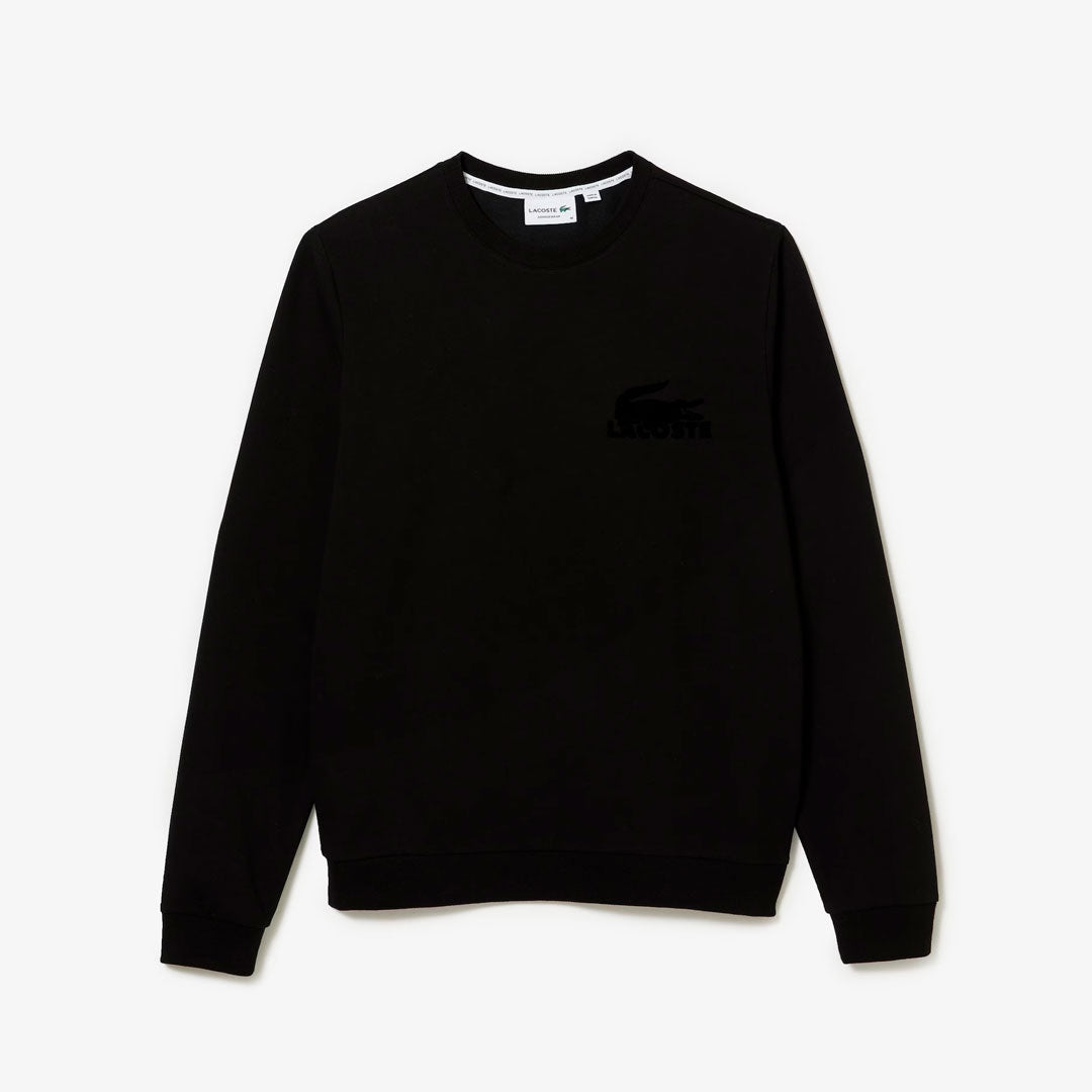 Camiseta Lacoste en negro