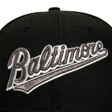 Gorro New Era 59Fifty Glow in the Dark Baltimore Orioles 25th Anniversary