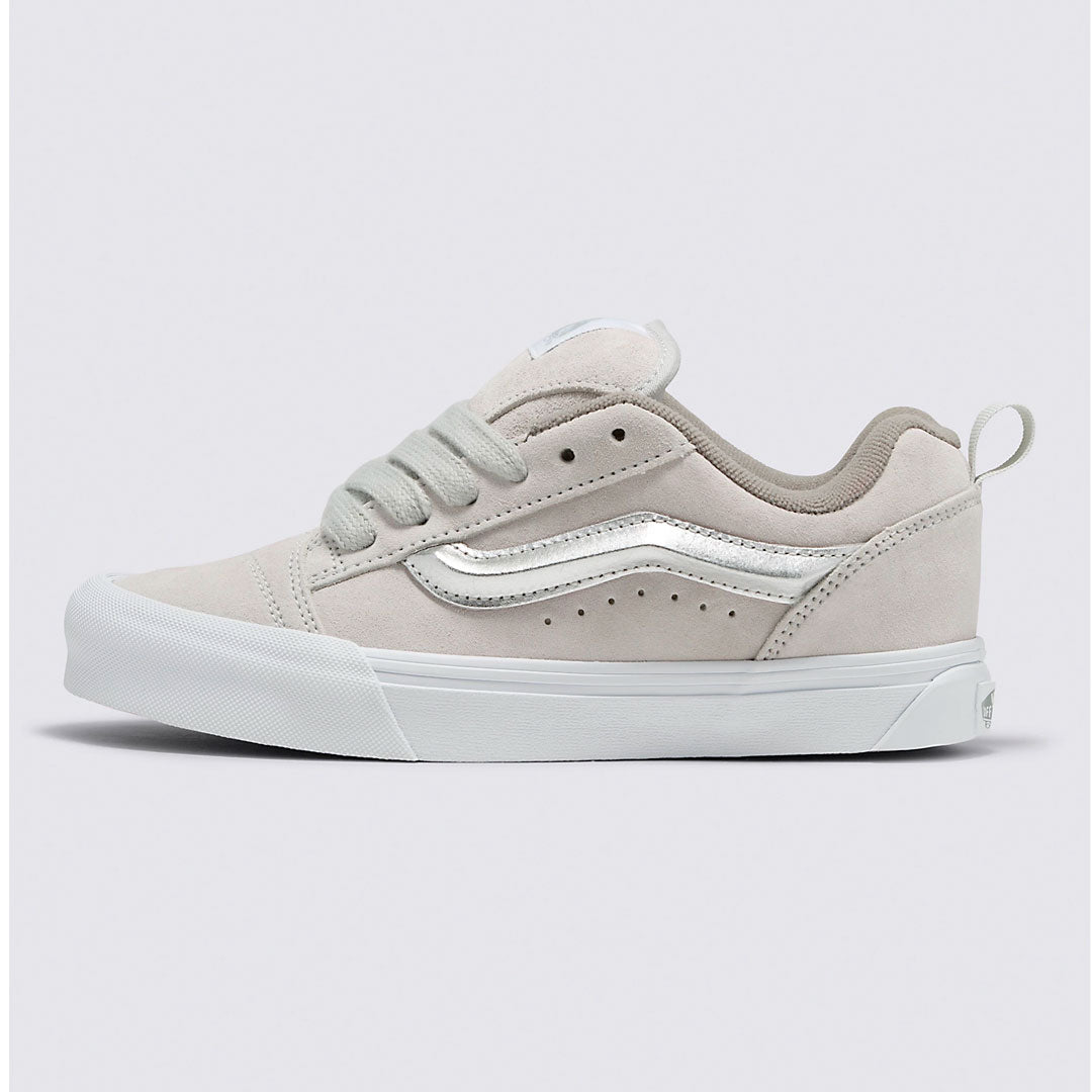 VANS Knu Skool - Metallic Silver/True White