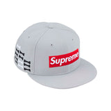 Gorro Supreme x New Era Bones Box Logo en gris
