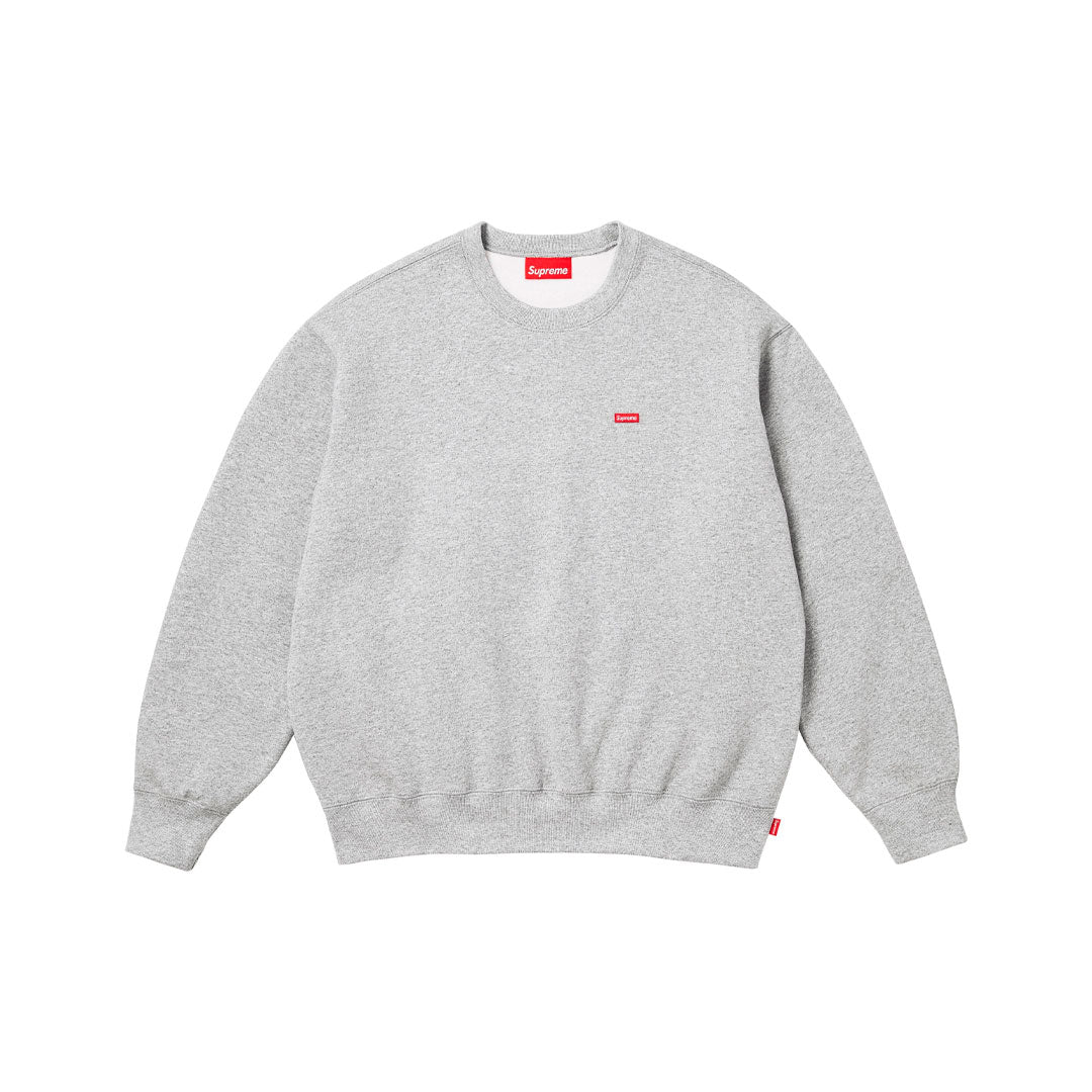 Buzo Supreme Small Box logo en gris