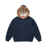 Campera Supreme Faux Fur en azul