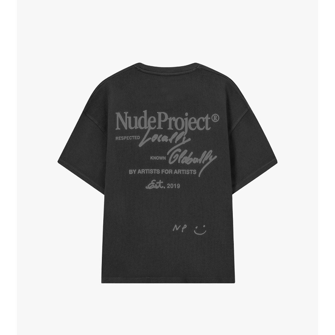 Camiseta Nude Project Global Soon Black