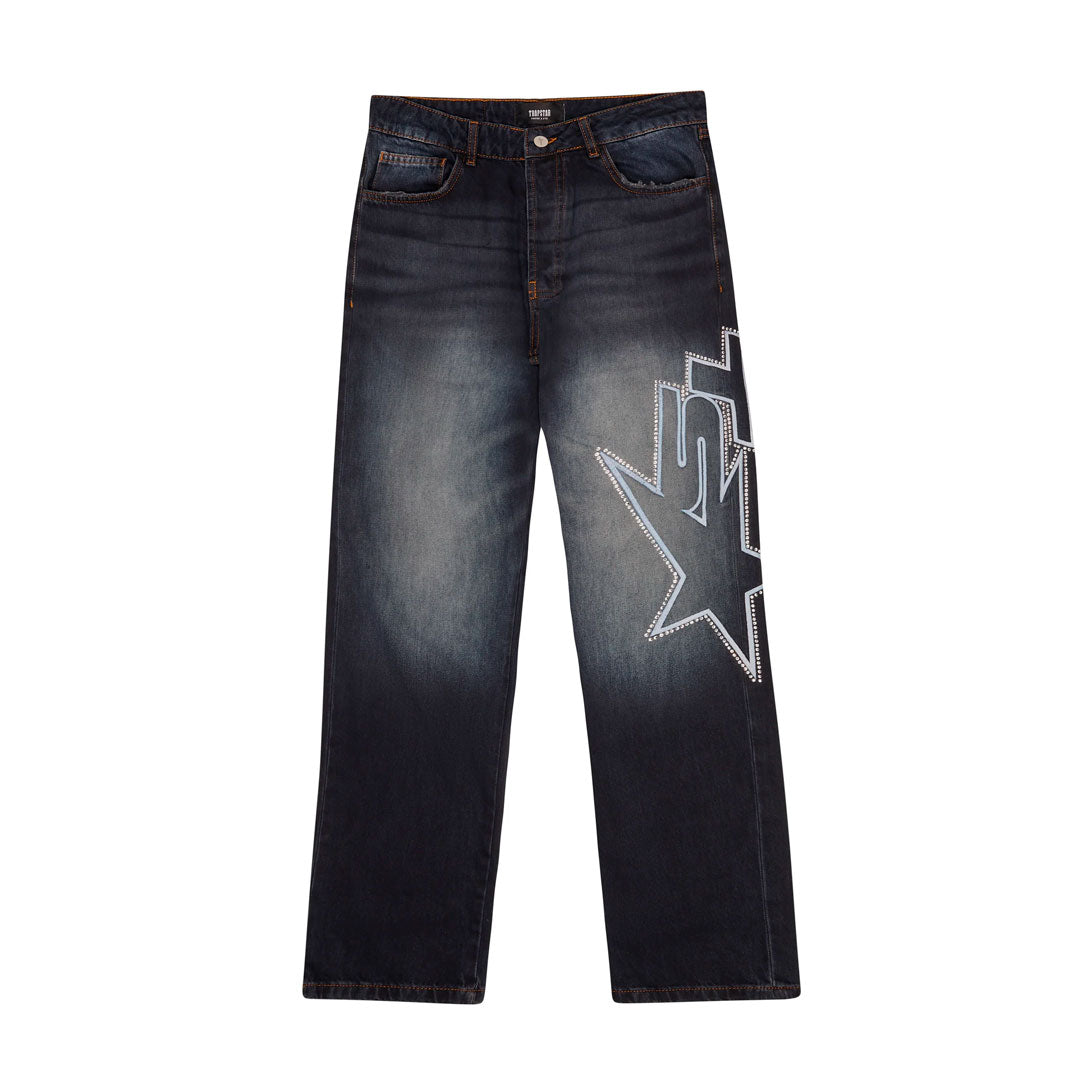 Pantalón Trapstar TS Star Diamante Jeans Indigo