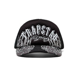 Gorro Trapstar x Ed Hardy Flame Trucker Black