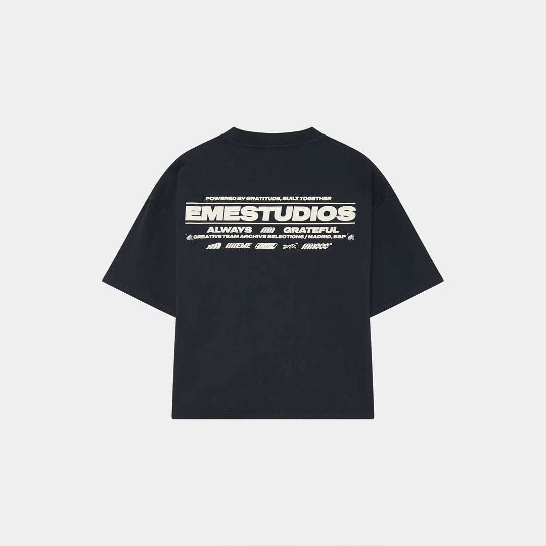 Camiseta Eme Studios Powered Navy