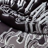 Gorro Trapstar x Ed Hardy Flame Trucker Black