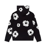 Hoodie Denim Tears basic en negro
