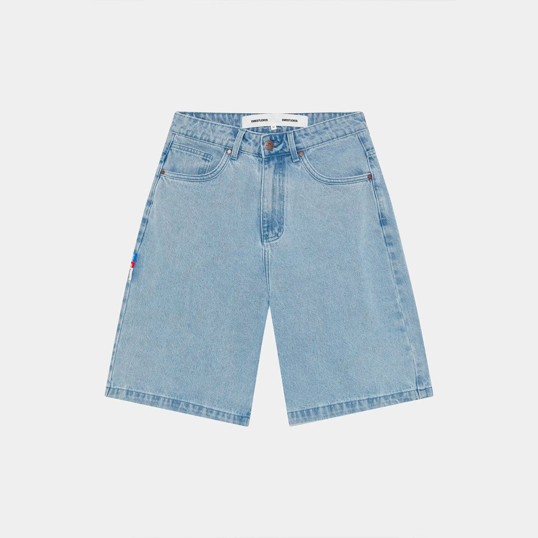 Short Eme Studios Andy Cloudy Denim