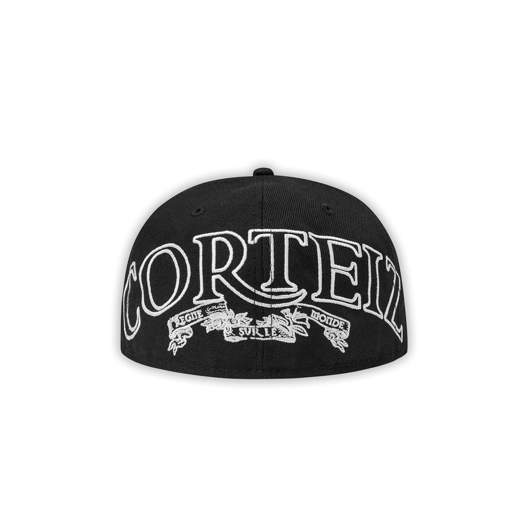 Gorro Corteiz x New Era Superior Royale en negro