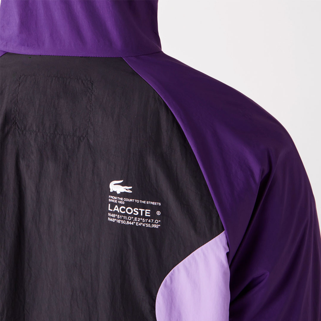 Campera rompeviento Lacoste Sport