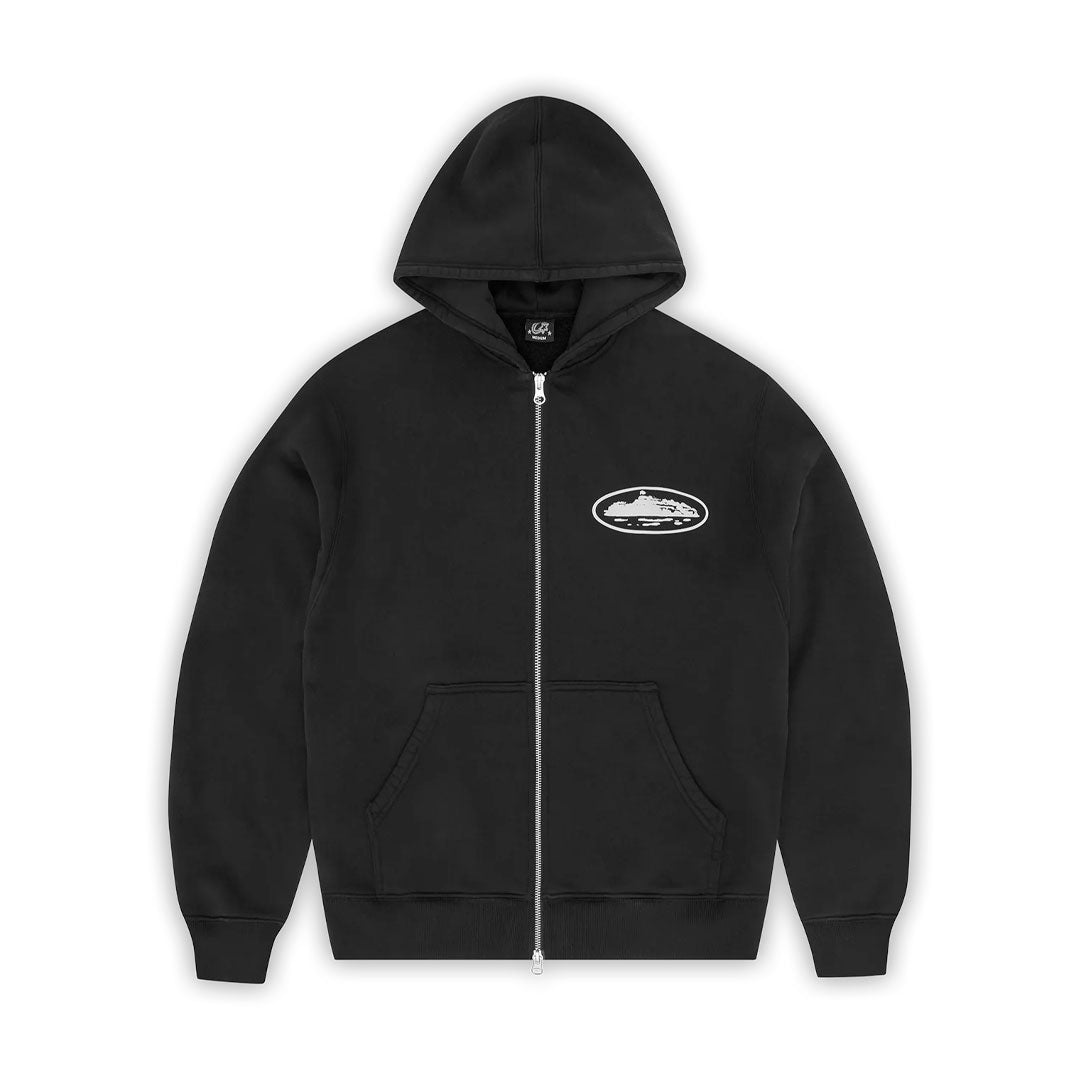 Campera Corteiz Island Puff Black