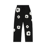 Pantalón Denim Tears Cotton Wreath Baggy En Negro