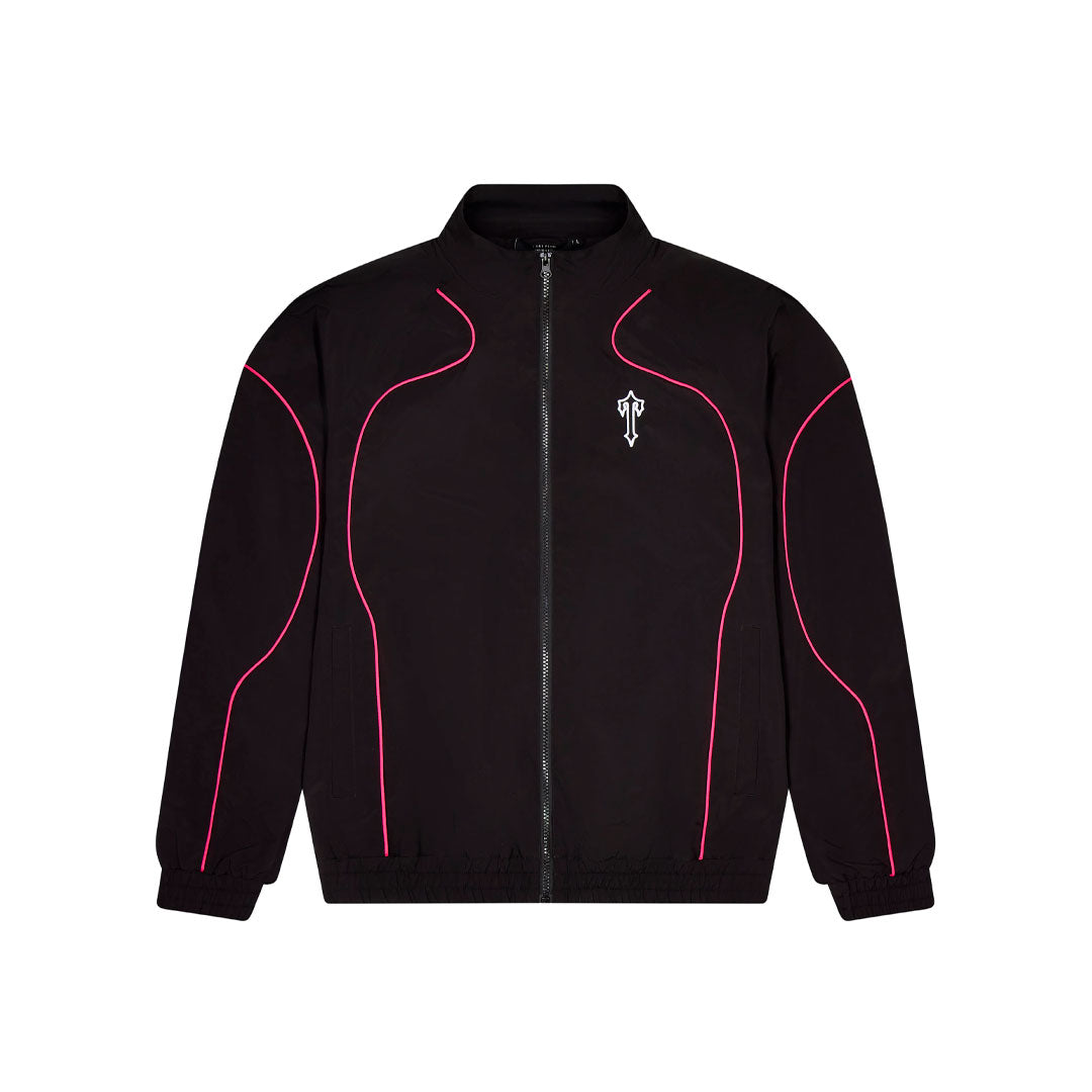 Conjunto Trapstar Foundation Shell Black/Pink