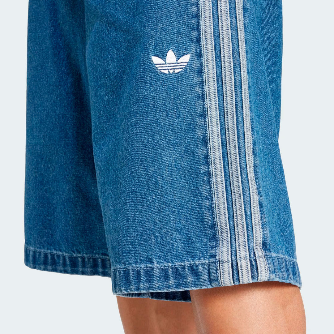 Short adidas Originals Adicolor Denim Firebird en azul