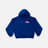 Hoodie Cold Culture Naipes Middle Blue