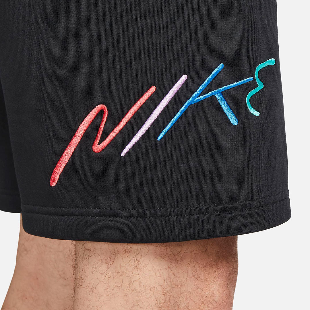 Short Nike embroidery en negro
