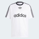 Camiseta adidas Originals Adicolor jersey en blanco