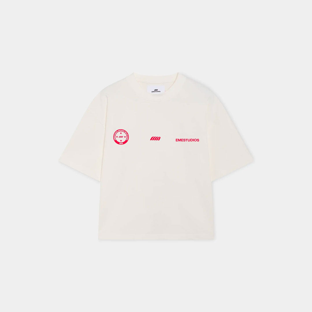 Camiseta Eme Studios 4 Star Off Sand
