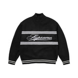 Sweater Supreme Script 1/4 Zip