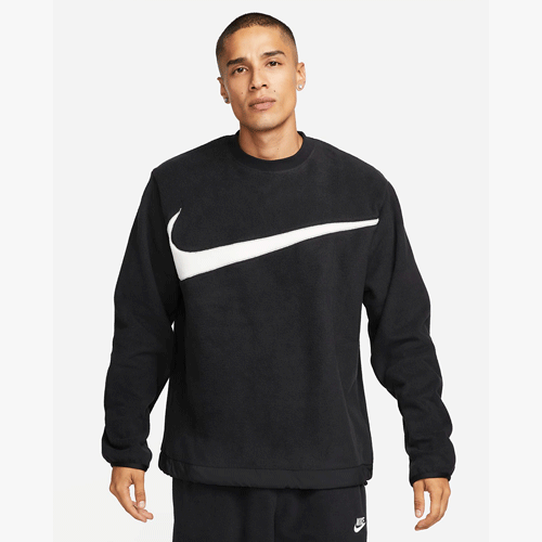 Buzo polar Nike en negro