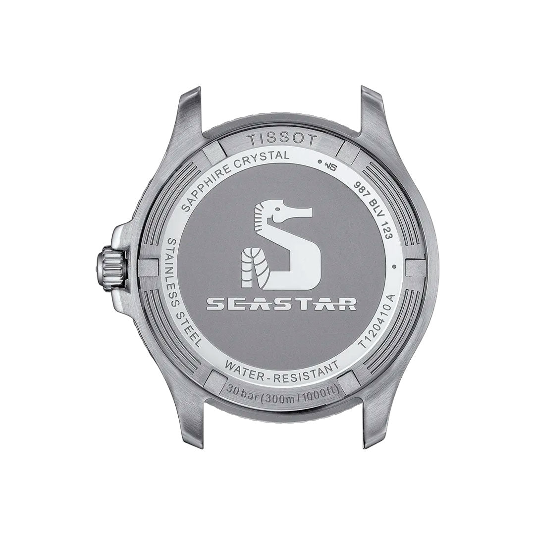 Reloj Tissot Seastar Quartz Black Dial