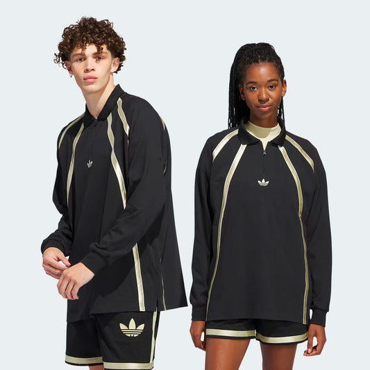 Buzo adidas Originals 1/4 zip Gold