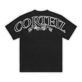 Camiseta Corteiz Royale Heavyweight en negro
