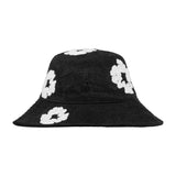 Gorro pescador Denim Tears Denim Cotton Wreath en negro