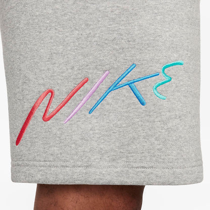 Short Nike embroidery en gris