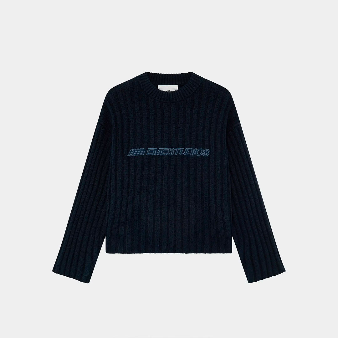 Sweater Eme Studios Tube Navy