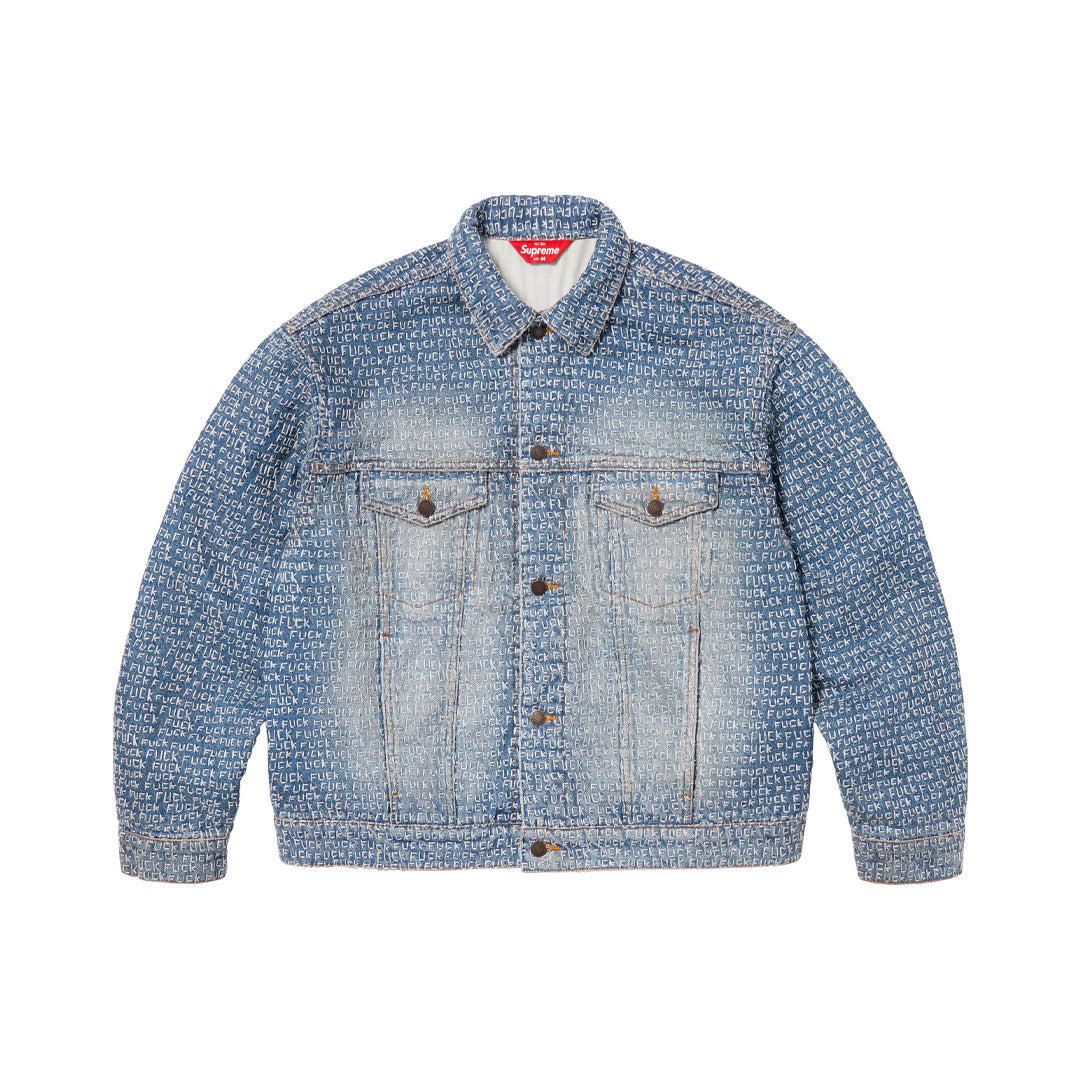 Campera Supreme Fuck Stitch Denim