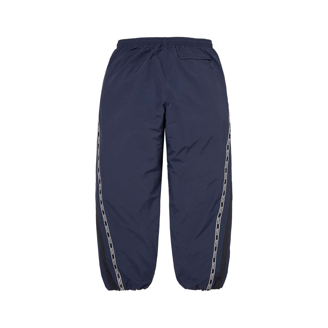 Pantalón Supreme Logo Taping Navy
