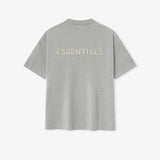 Camiseta Essentials Fear of God Metallic Concrete Heather