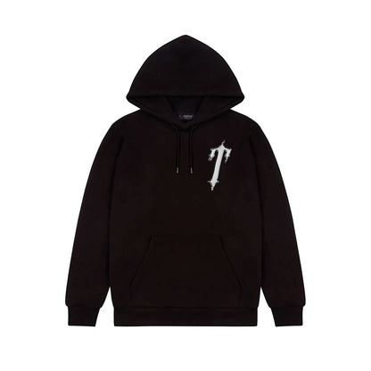 Hoodie Trapstar Liquid Chrome en negro