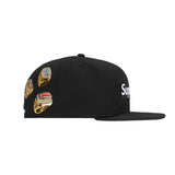Gorro Supreme x New Era Rings Box Logo Black