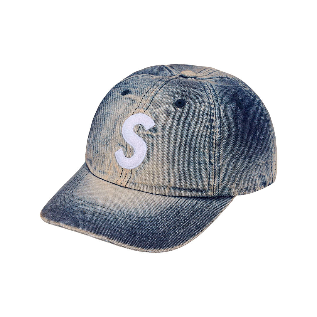 Gorro Supreme Cordura Denim S logo en azul