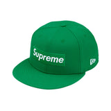 Gorro Supreme x New Era Rings Box Logo Green