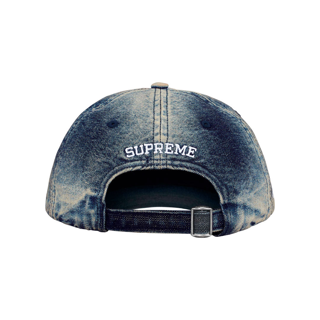 Gorro Supreme Cordura Denim S logo en azul
