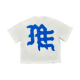 Camiseta Mixed Emotion End Rhinestone Blue