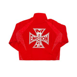 Campera Mixed Emotion Classic Nylon Red