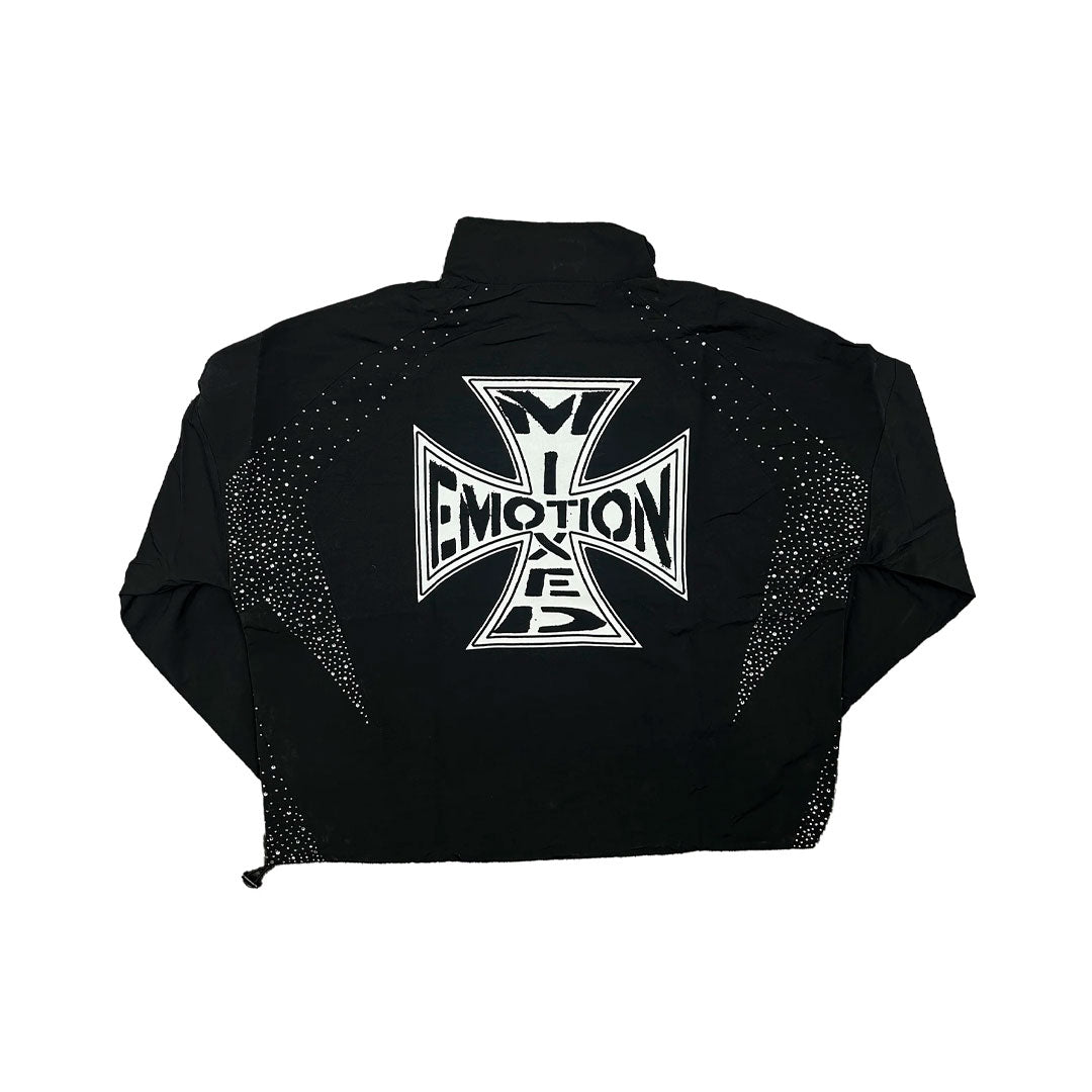 Campera Mixed Emotion Classic Nylon Black