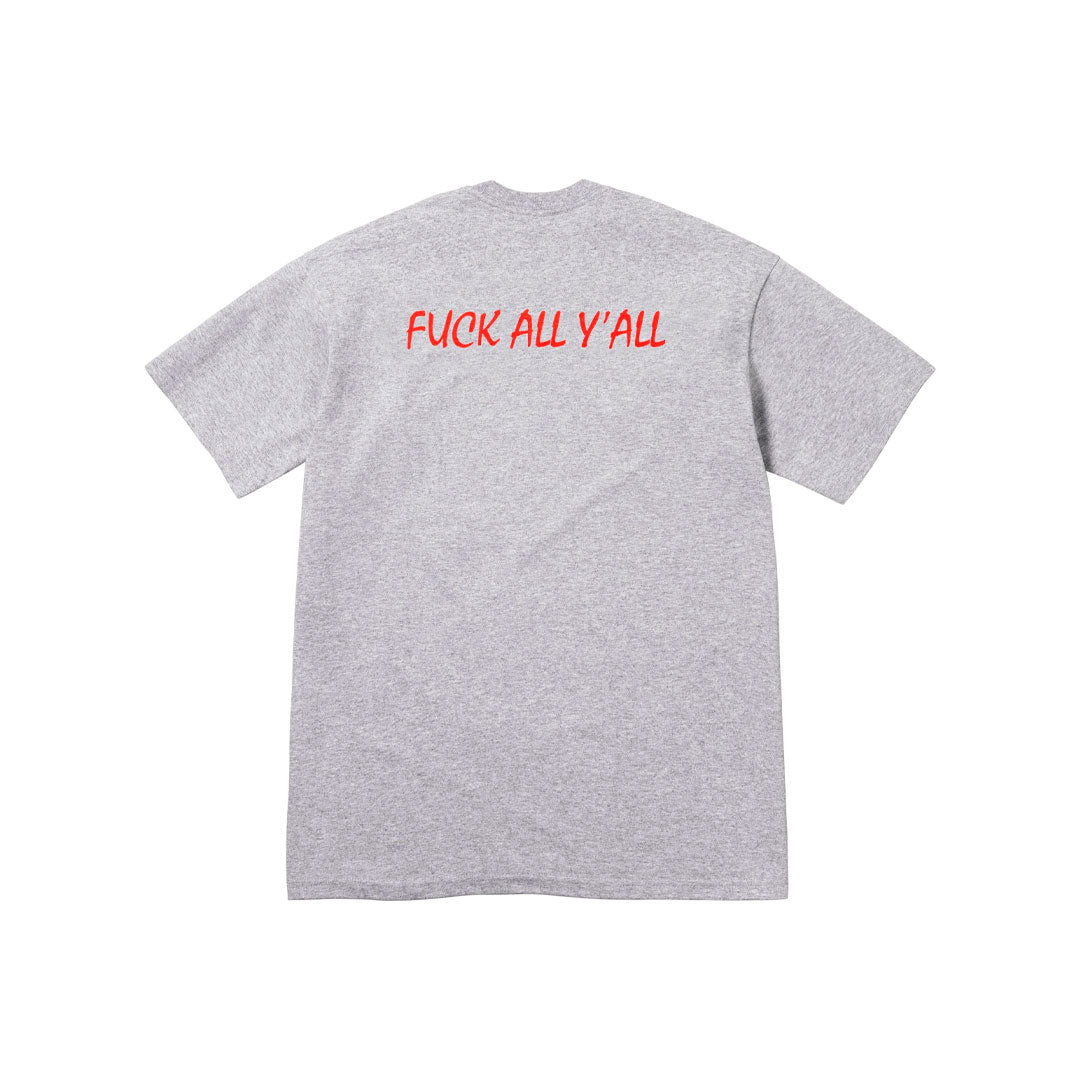 Camiseta Supreme Split Logo Grey