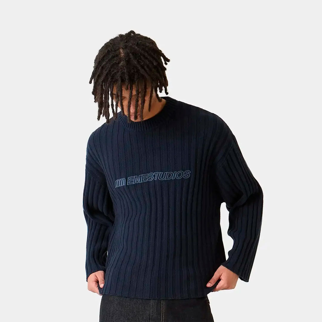 Sweater Eme Studios Tube Navy