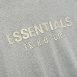 Camiseta Essentials Fear of God Metallic Concrete Heather