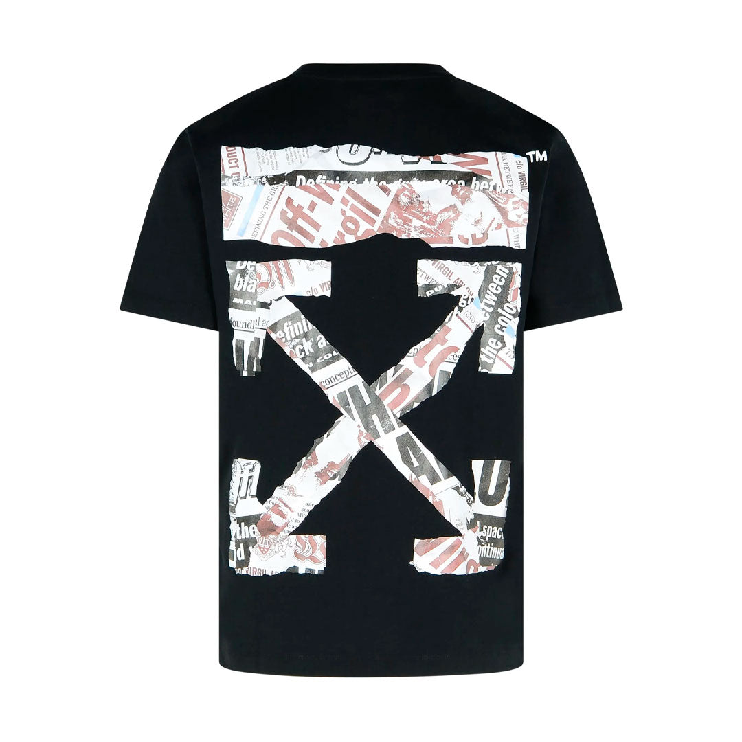 Camiseta Off-White Newspaper Arrow regular